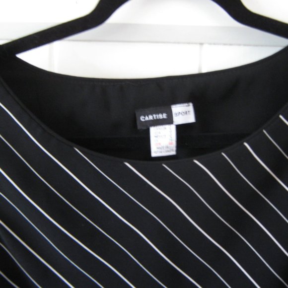 Cartise Sport Black Striped size 12 - Picture 3 of 3